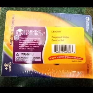 Learning Resources Prepared Slides Combo Set